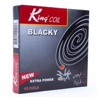 King Coil Black (Pack of 10)