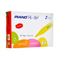 Piano Hi-lite Yellow (Pack of 12)