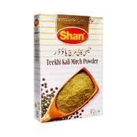 Shan Spices Teekhi Kali Mirch Powder – 50gm