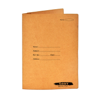 Brown Office Card File