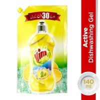 Vim Dishwash Active Gel Value Pack – 140ml
