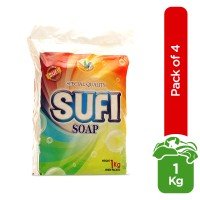 Sufi Special Detergent Soap (Pack of 4) – 1kg