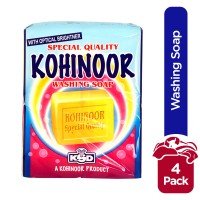 Kohinoor Special Quality Washing Soap (Pack of 4)