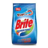 Brite Maximum Power Detergent Powder – 3kg