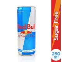 Red Bull Drink Sugar Free Can – 250ml